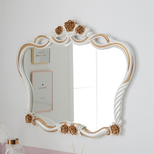 오리엔탈 진주 와이드 화장대 거울